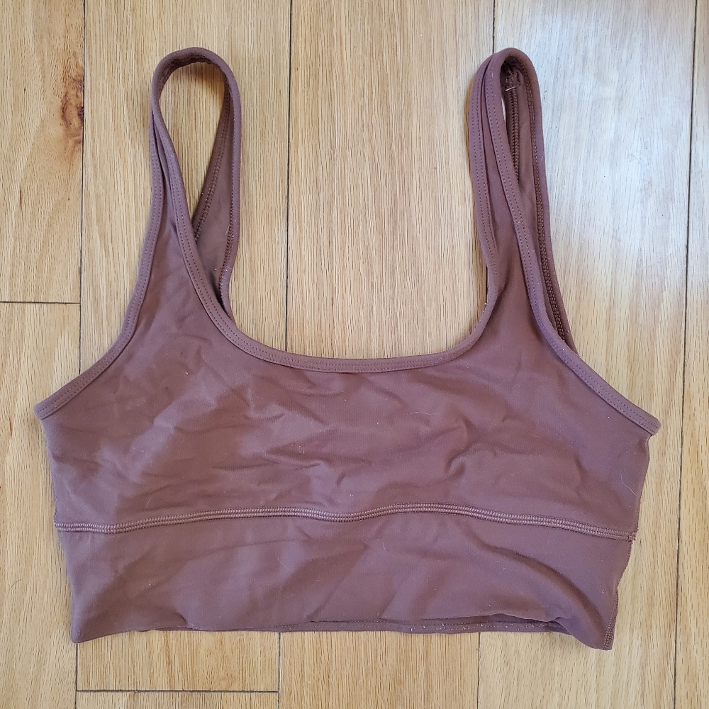TNA Aritiza long line scoop neck sports bra